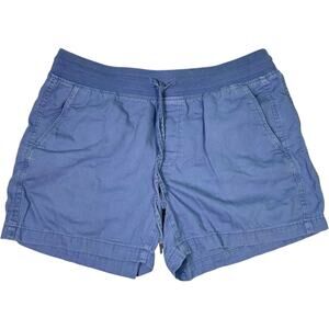 Orvis Blue Drawstring Shorts Mens Large Cotton Lyocell Casual Lounge Summer
